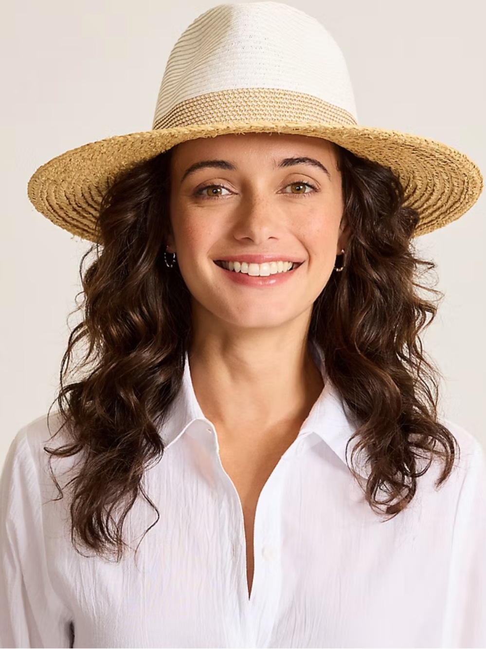 Kooringal Mimosa Safari UPF +50 Hat Natural w/ White